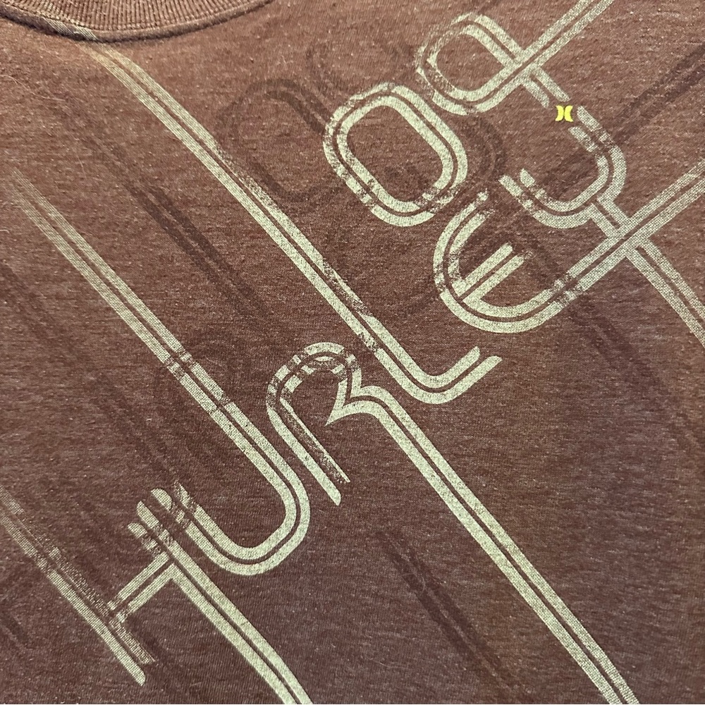 Brown Hurley Shirt Large